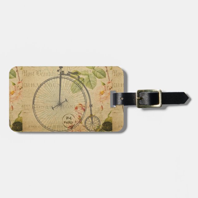 Tag der französischen Postkarte Gepäckanhänger (Vorderseite horizontal)