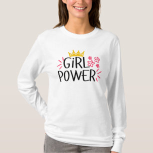 Tag der Frauen mit Mädchenpower T-Shirt