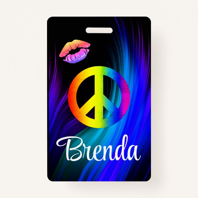 Tag der Friedenslippen Ausweis (Vorderseite)