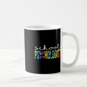 Tag der Gefärbte Krawatte der Psychologen bis zum Kaffeetasse