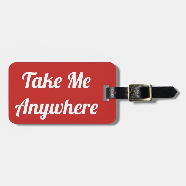 Tag der Gepäckausgabe Gepäckanhänger (Vorderseite horizontal)