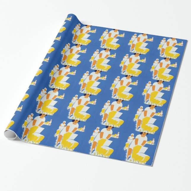 Tag der glücklichen Mütter Geschenkpapier (Ungerollt)