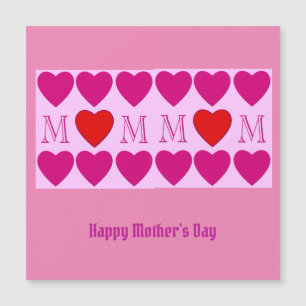 Tag der glücklichen Mütter Magnetkarte