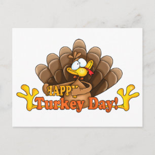 Tag der glücklichen Türkei Postkarte