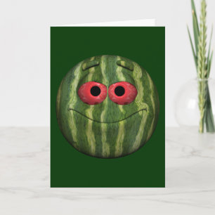 Tag der glücklichen Wassermelone Karte