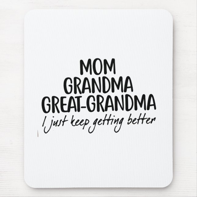 Tag der Großmütter der Mama Oma Mousepad (Vorne)