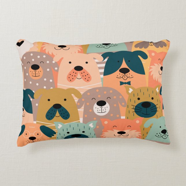 Tag der Hunde Dekokissen (Vorderseite)