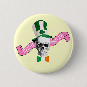 Tag der irischen Prinzessin St Patrick Button