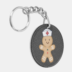 Tag der Krankenschwester Mutter Dankeschön Rotes-K Schlüsselanhänger