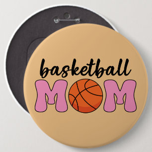 Tag der Mama Basketball Button
