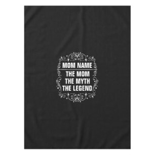 Tag der Mama-der glückliche Mutter Tischdecke