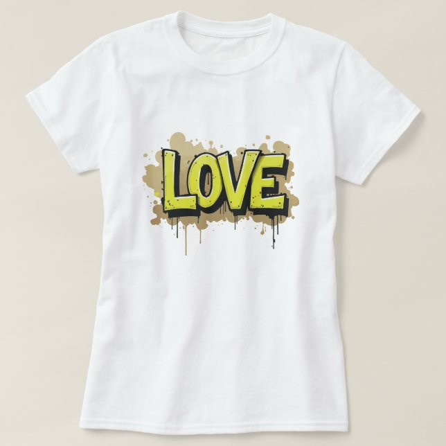 Tag der monochromen Liebe T-Shirt (Design vorne)
