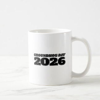 Tag der Murmeltier 2026 Kaffeetasse
