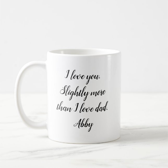 Tag der Personalisierten Schwesternmütter Kaffeetasse (Links)