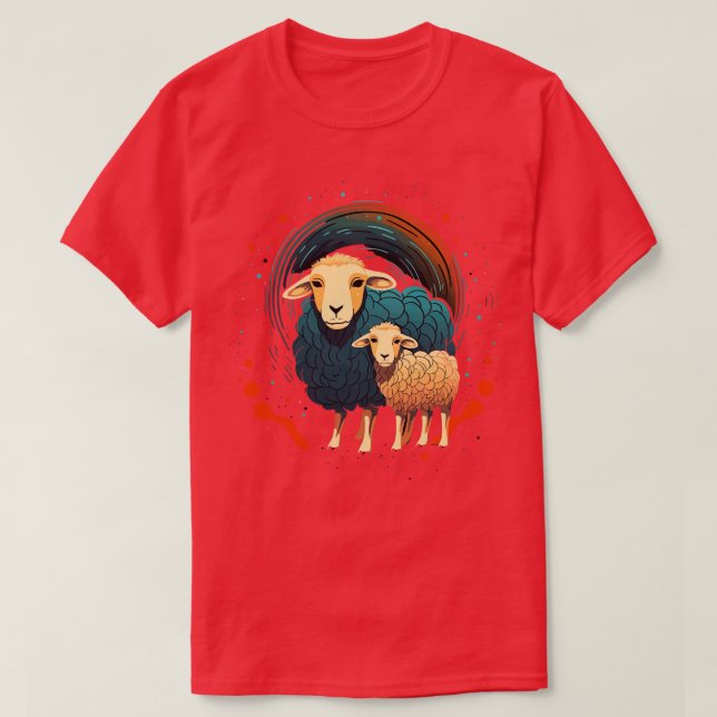 Tag der Schafsväter T-Shirt (Design vorne)