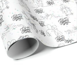 Tag der schönen Kunstväter Geschenkpapier