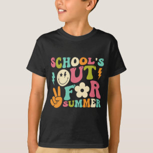Tag der Schule Groovy Schulen für Sommerpädagogik T-Shirt