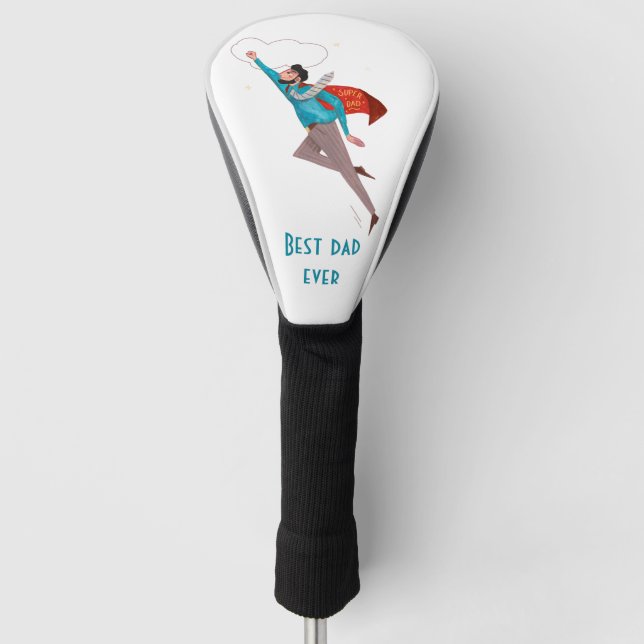 Tag der Superhelden Golf Headcover (Vorderseite)