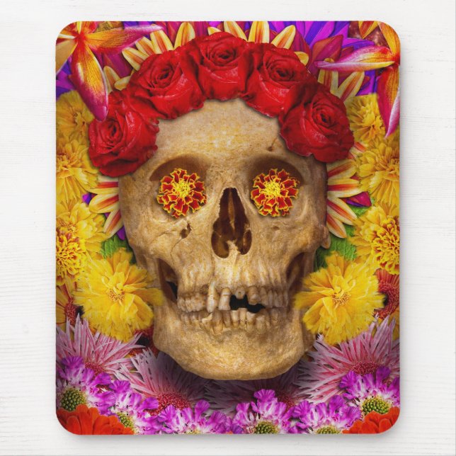 Tag der Toten - Dia de Los Muertos Mousepad (Vorne)