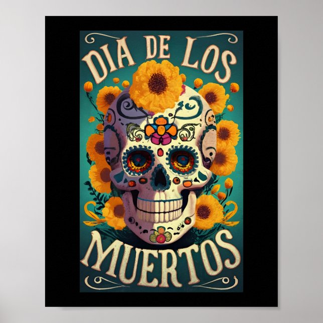 Tag der Toten (Dia de los Muertos) Poster (Vorne)