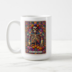 Tag der Toten   Día de Los Muertos Sugar Skull Kaffeetasse