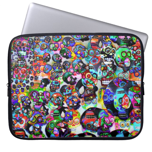 Tag der toten Elektronik-Tasche Laptopschutzhülle (Vorderseite)