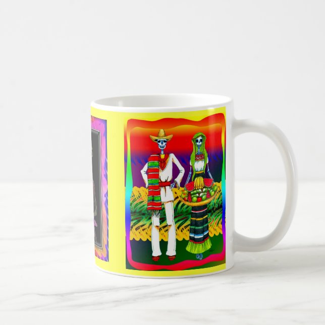 Tag der Toten Feier Kaffeetasse (Rechts)