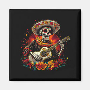 Tag der Toten Fiesta-Party lustig Cinco de Mayo Magnet