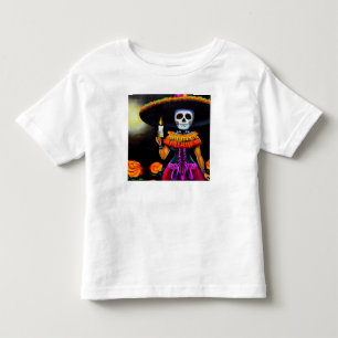 Tag der Toten Frau 2 Kleinkind T-shirt