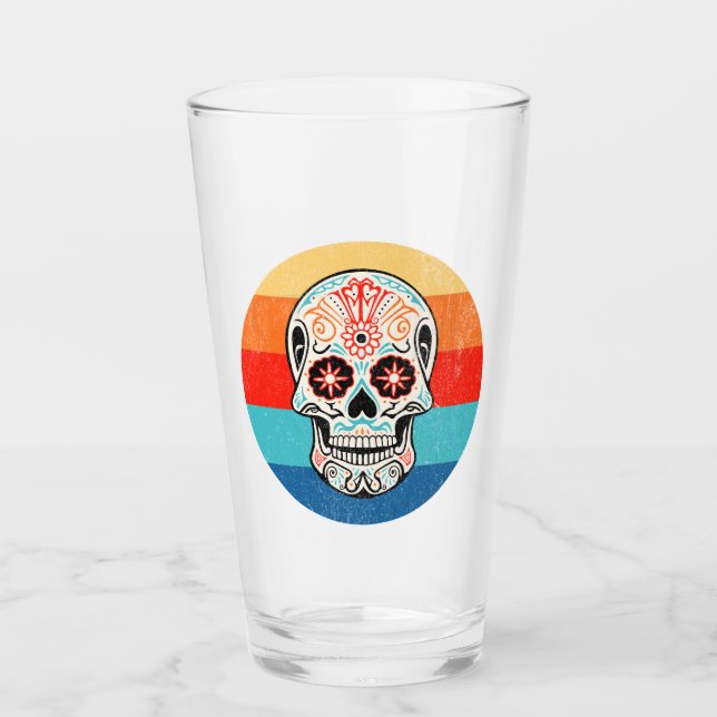 Tag der Toten Glas (Vorderseite)