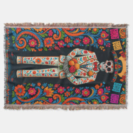 Tag der Toten Hochzeit Decke