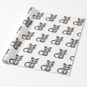 Tag der toten Katze - Wählen Sie die Hintergrundf Geschenkpapier