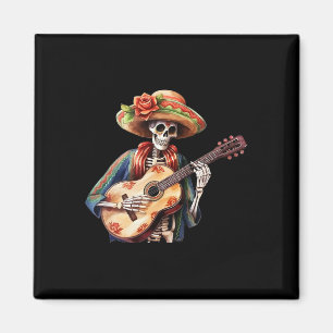 Tag der toten Lady Sugar Skull Dia de Los Muerto Magnet