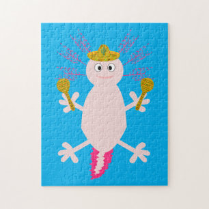 Tag der Toten Mexikanischer Axolotl