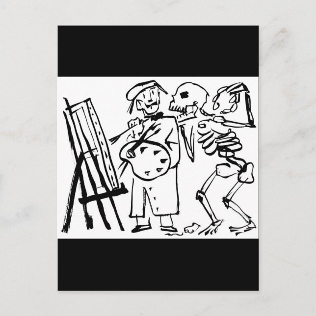 Tag der Toten, Mexiko. Circa 1951 Postkarte (Vorderseite)