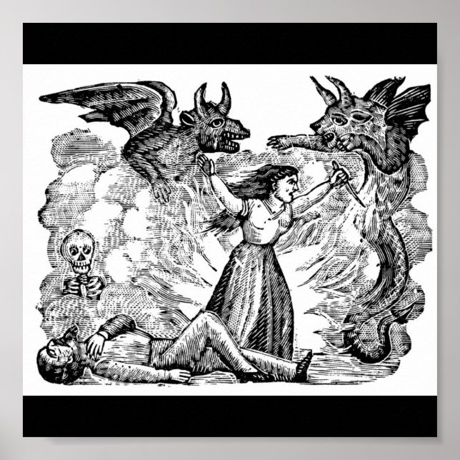 Tag der Toten, Mexiko um 1800 Poster (Vorne)