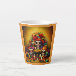 Tag der Toten Offrendas 1 Milchtasse