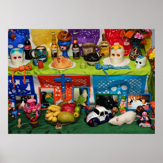 Tag der Toten Ofrenda Poster (Vorne)