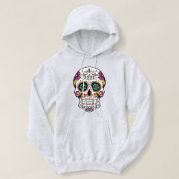 Tag der Toten Schädelfrauen Hoodie