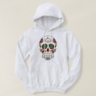 Tag der Toten Schädelfrauen Hoodie
