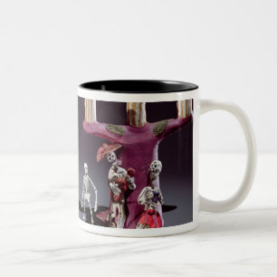 Tag der toten Zahlen als Musiker Zweifarbige Tasse