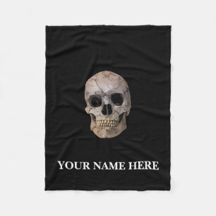 Tag der Toten Zucker-Schädel-Fleece-Decke Fleecedecke