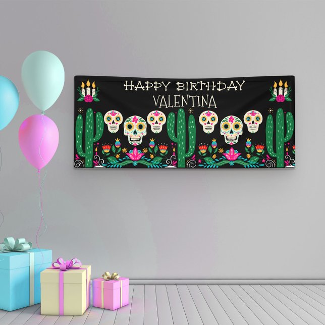 Tag der toten Zuckerschnecken glücklich Geburtstag Banner (Von Creator hochgeladen)