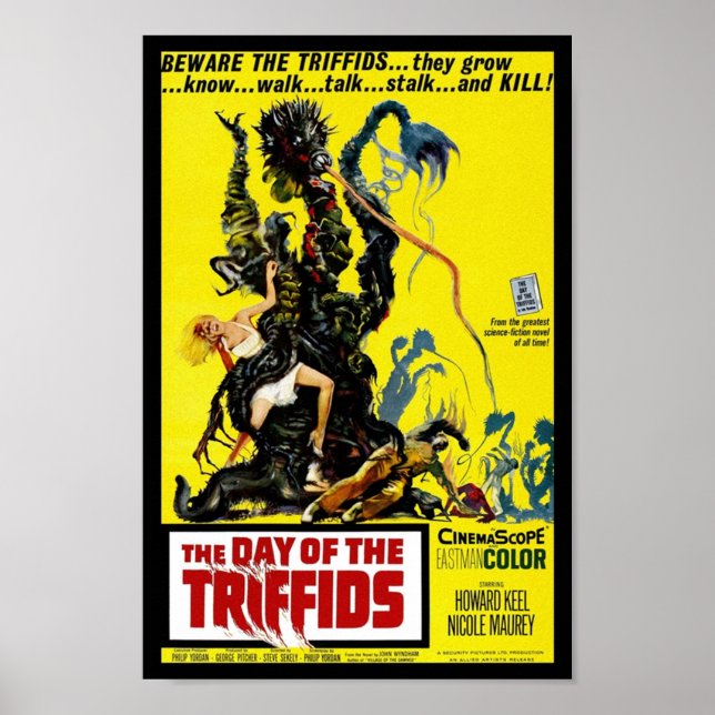 TAG DER TRIFFIDS POSTER (Vorne)