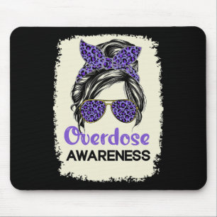 Tag der Überdosierung 2022 Warrior Lila Messy B Mousepad