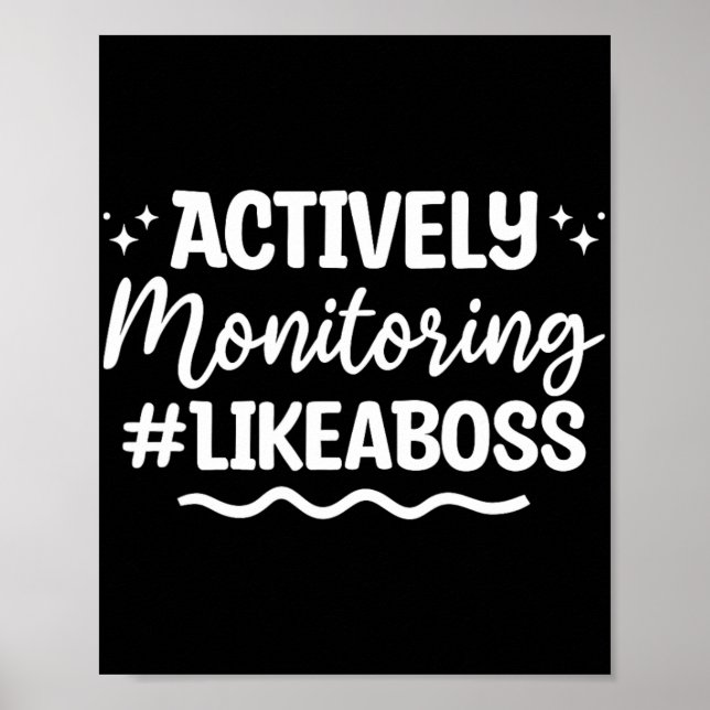 Tag der Überwachungsprüfung Poster (Vorne)