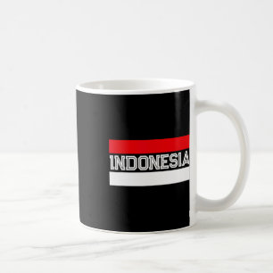 Tag der Unabhängigkeit der Flagge Indonesiens Kaffeetasse
