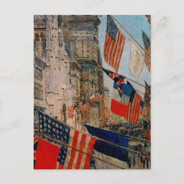 Tag der Verbündeten, Mai 1917 Postkarte (Vorderseite)