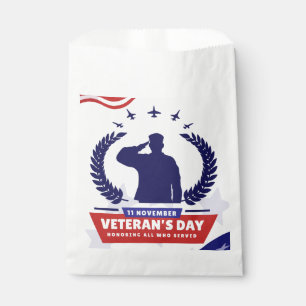 Tag der Veteranen - Alle, die gedient haben, ehren Geschenktütchen