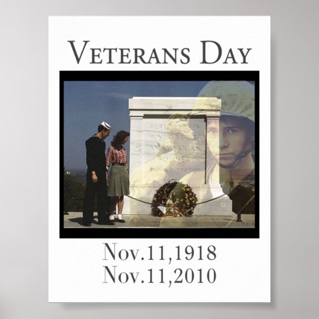Tag der Veteranen (Armistice Day) Poster (Vorne)